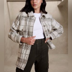 Banana Republic Plaid Shacket